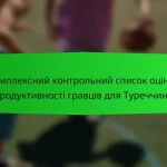 Всеосяжний контрольний список для оцінки статистики чеських баскетболістів